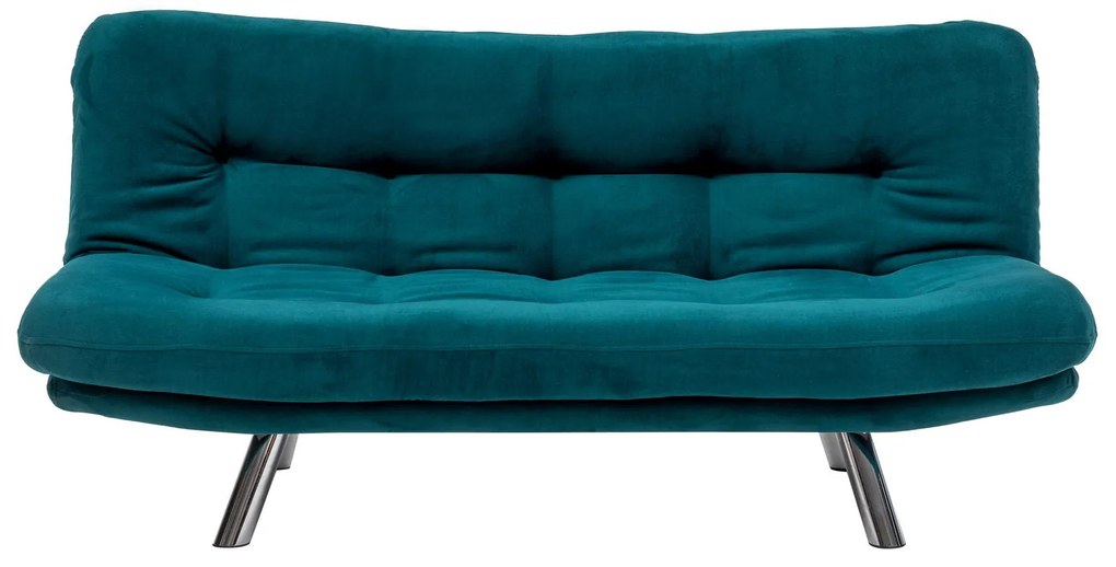 Canapea extensibilă Misa Small Sofabed - Petrol Green