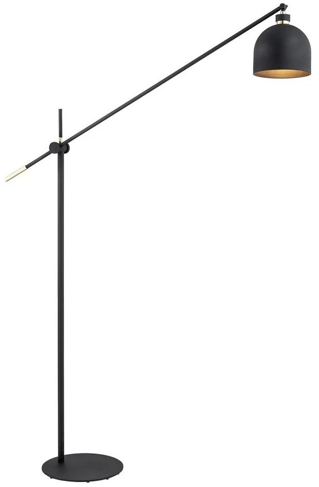 Lampadar DETROIT 1xE27/15W/230V negru Argon 4735