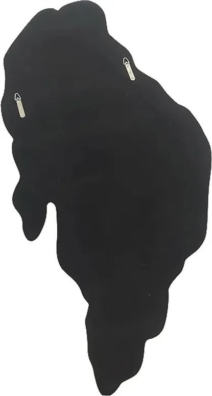 Oglinda de perete decorativa FLUIDUM 150cm rosu