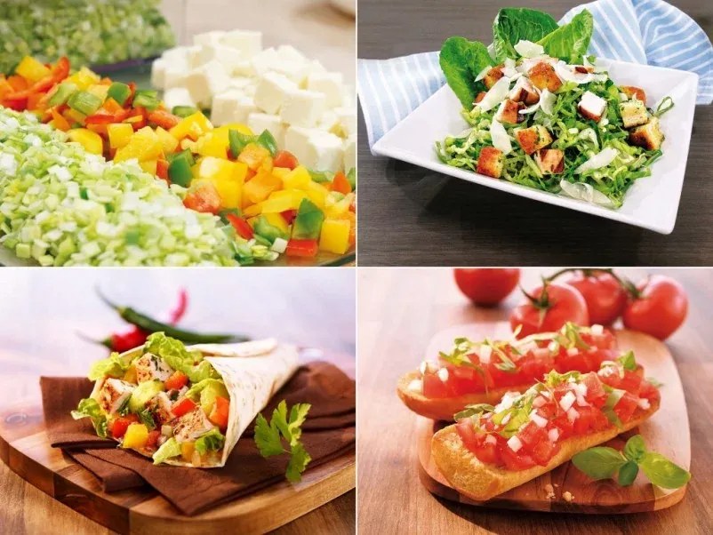 Zaparkorun Tăietor multifuncțional pentru fructe și legume - 7 piese în set