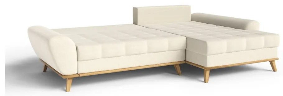 Colțar crem extensibil (cu colț pe partea dreaptă) Balitco – Ropez