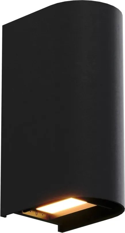 Aplica LED iluminat exterior IP65 Badia negru