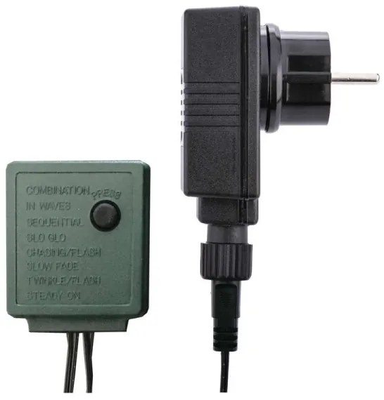 Instalație LED de Crăciun de exterior CHAIN 180xLED/8 funcții 8m IP44 alb rece