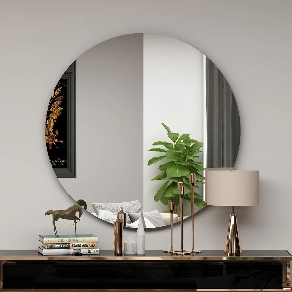 Oglinda Zeos Black 70 cm