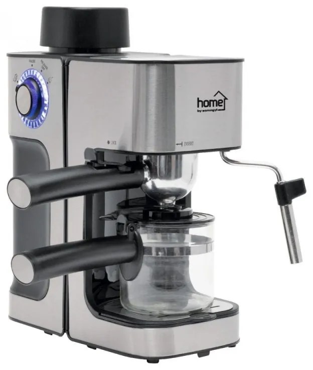 Espressor cafea 800w, 240 ml, tija spuma lapte, 3.5 bari, filtru inoxidabil