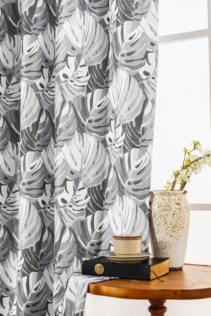 Draperii design FLOCUS 140x270 cm (2 buc), cu model