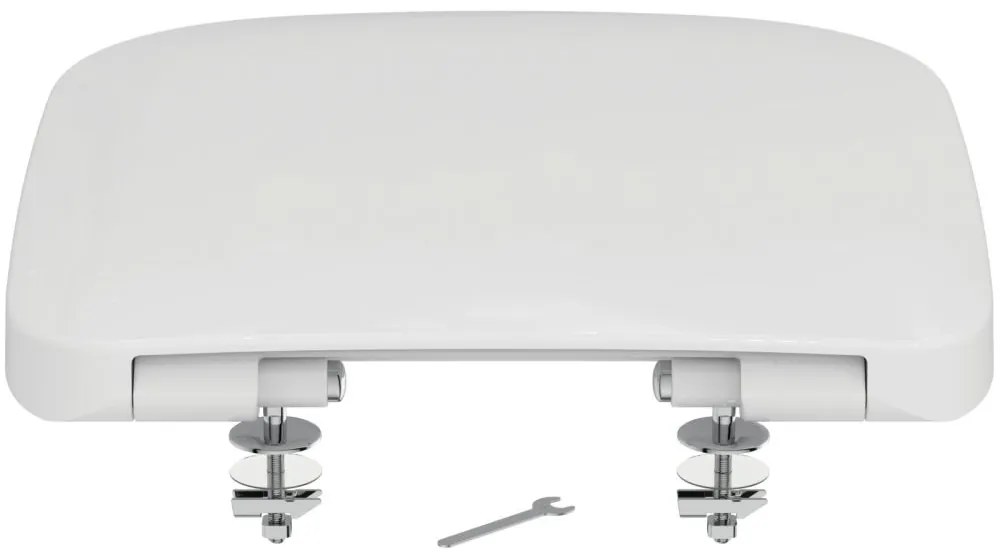 Capac WC, softclose, alb