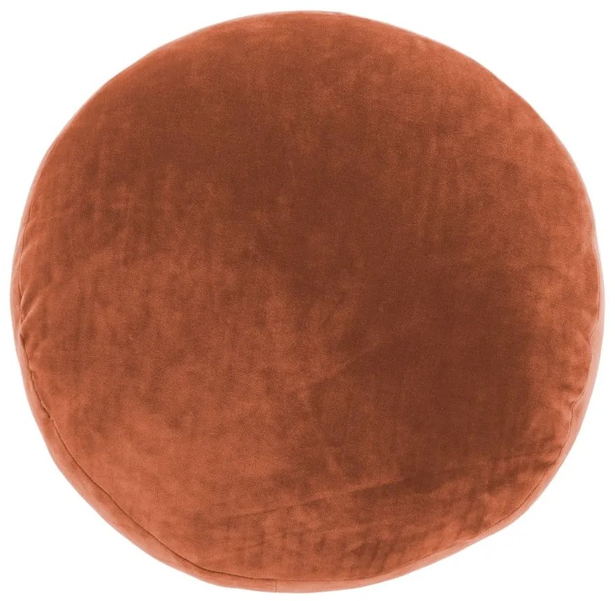 Pernă decorativă din microfibră Tiseco Home Studio Marshmallow, ø 40 cm, portocaliu