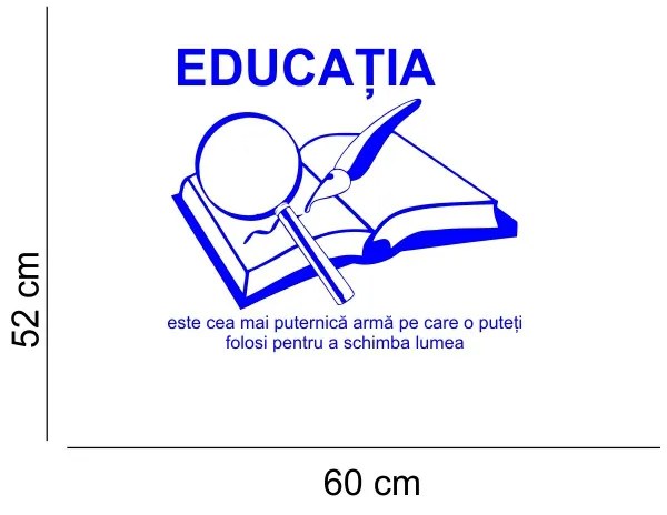 Sticker perete Educatia