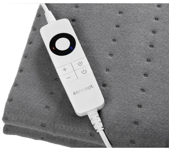 Concept DV7430 - Saltea electrică încălzitoare 100W/230V 150x80 cm gri