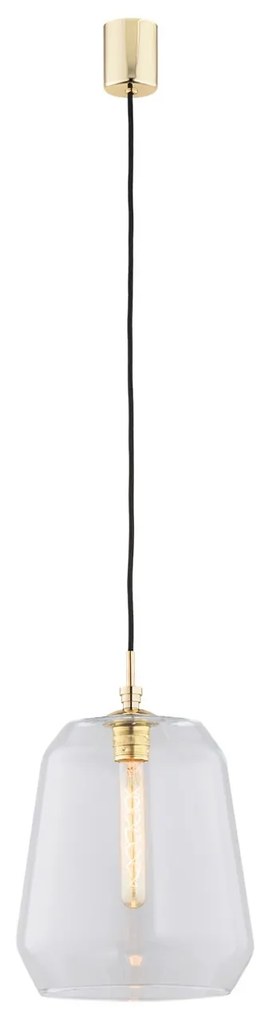 Lustra / Pendul modern design scandinav IRUN 25cm transparent