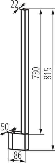 Kanlux 45871 YALTE - Aplică LED de exterior, 11W, 230V, 3000/4000/6500K, IP54, negru