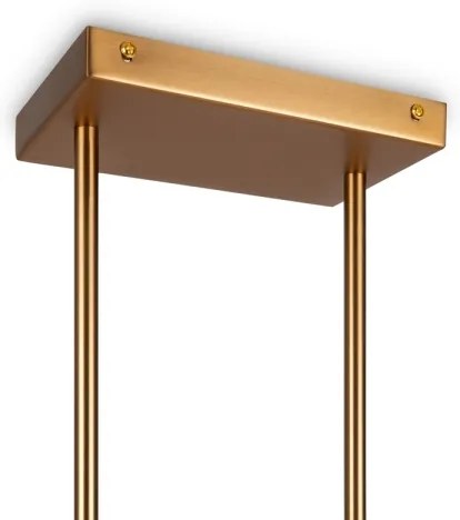 Lustră pe tijă Maytoni MOD007PL-08G1 ASTER 4xE14/40W/230V