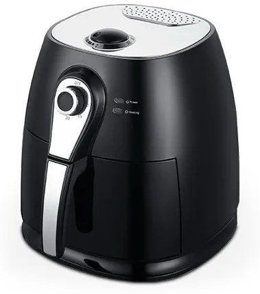 Friteuza cu aer cald Royalty Line 3L 1400W,black,RL-AF3.1 B