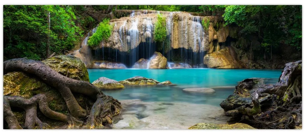 Tablou cu cascade (120x50 cm)