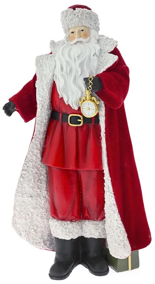 Figurina din rasina Santa Claus 19 cm x 12 cm x 33 cm