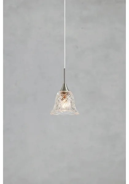 Markslöjd 109012 - Lustră suspendată pe cablu LUNA 1xE14/40W/230V crom mat