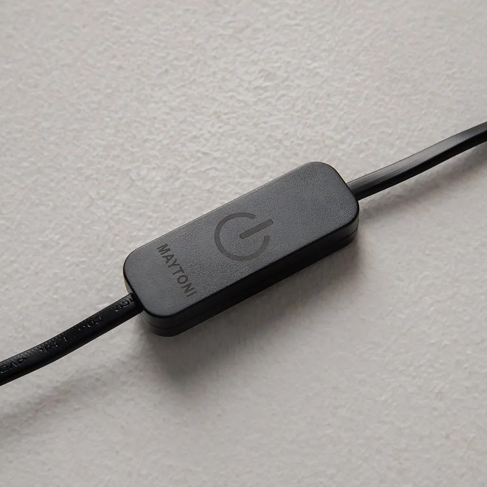 Veioza/Lampa de masa LED design modern Spirito negru