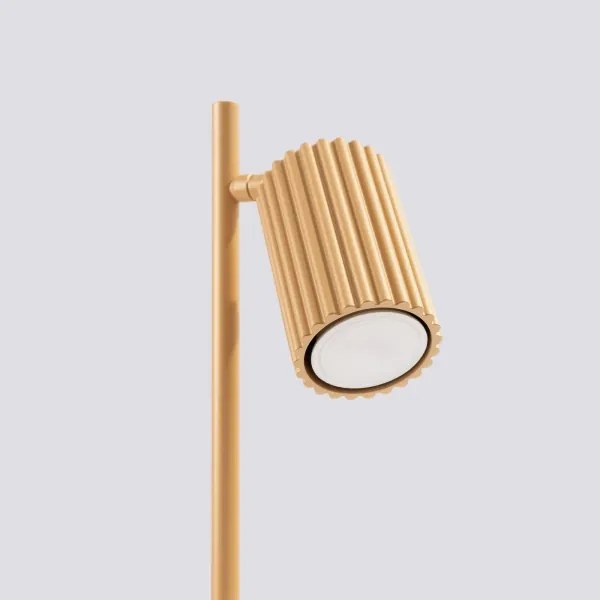 Lampă de masă Sollux SL.1567 KARBON 1xGU10/10W/230V auriu