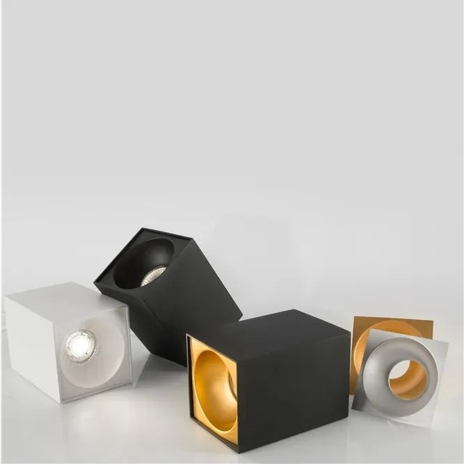 Spot aplicat directionabil RENDE negru NVL-820203