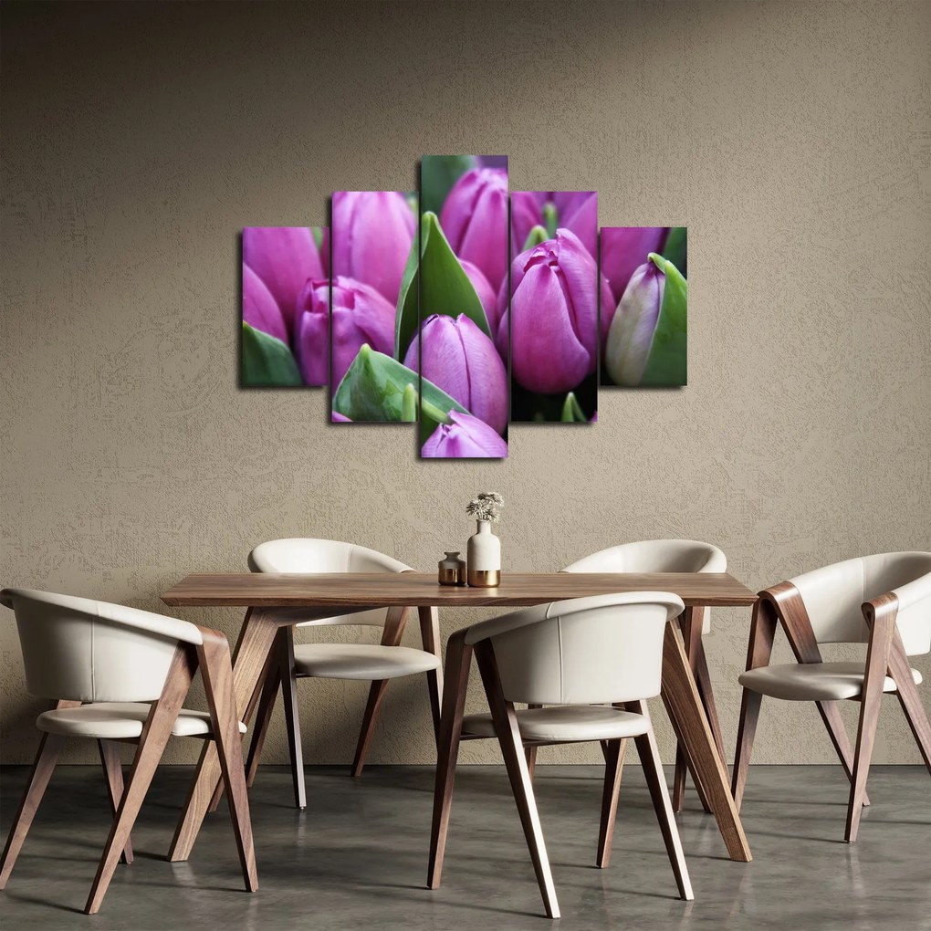 Tablou - florile lalelelor (150x105 cm)