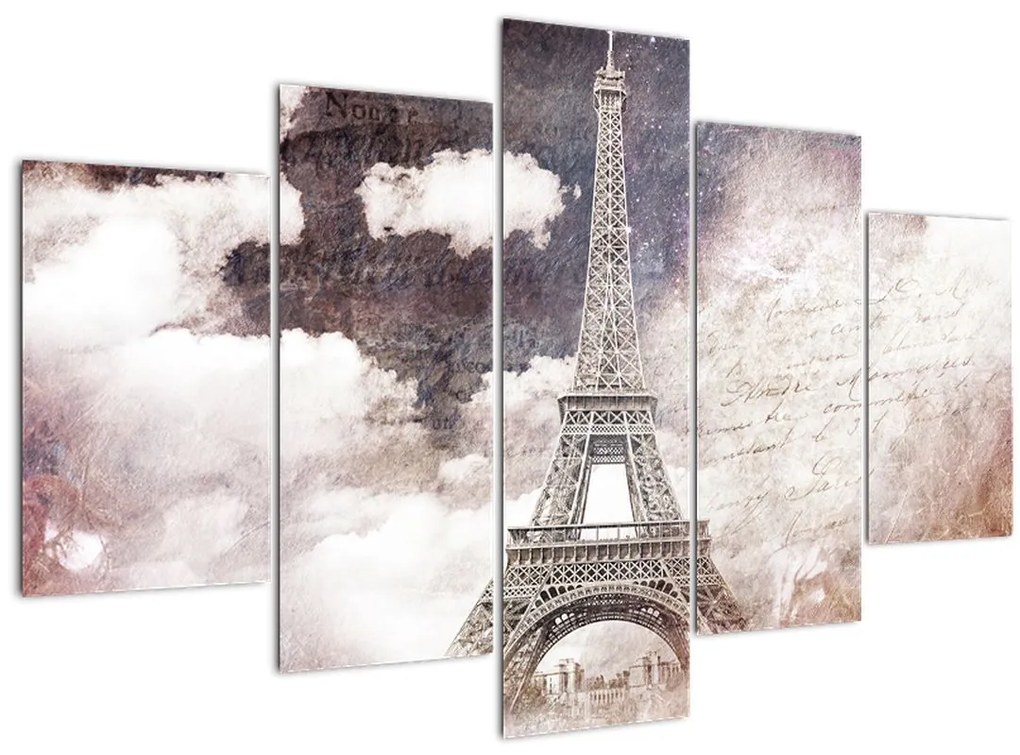 Tablou - Turnul Eiffel, Paris, Franța (150x105 cm)