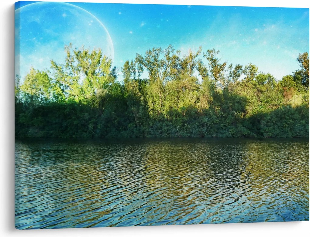 Tablou - lac (70x50 cm)