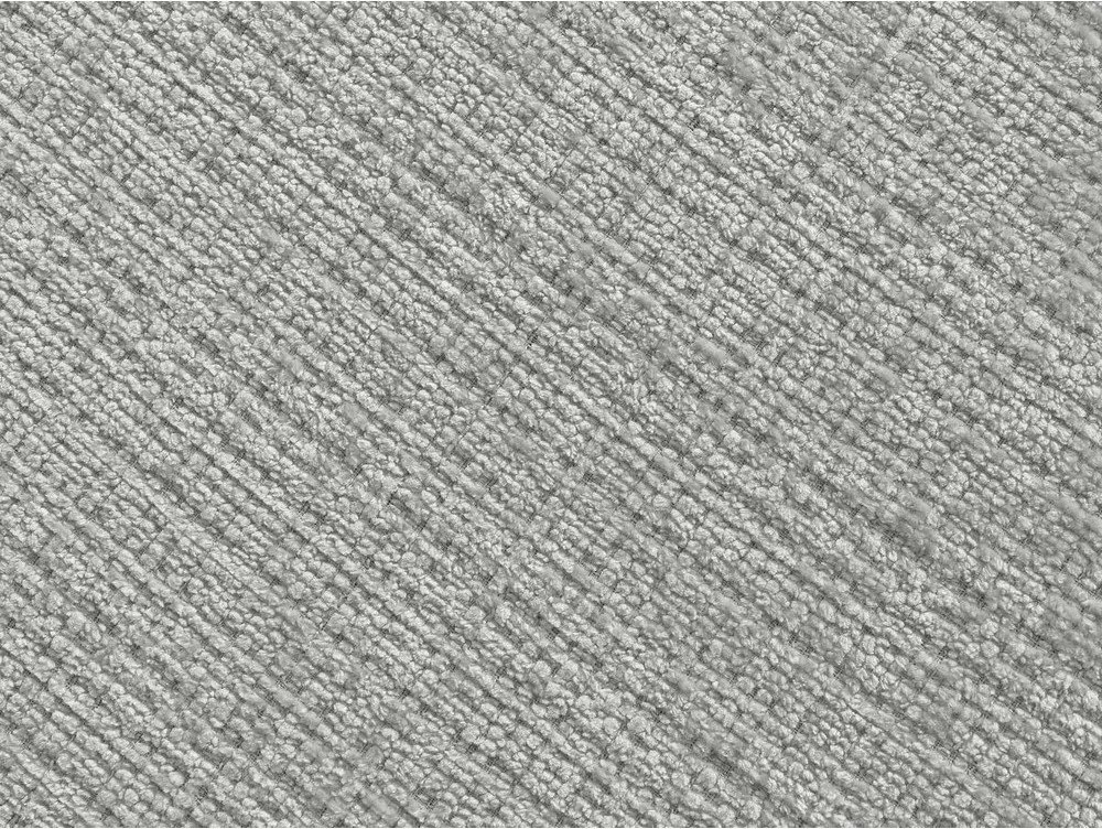 Colțar gri deschis cu tapițerie din chenille (cu colț pe partea dreaptă/cu șezlong) Leonore – Bobochic Paris