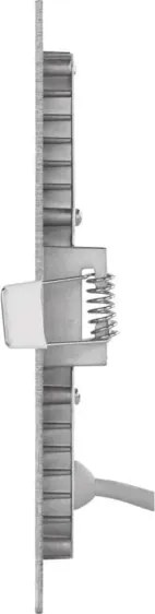 Corp de iluminat LED încastrat NEXXO LED/12,5W/230V 3000/3500/4000K argintiu 17x17 cm