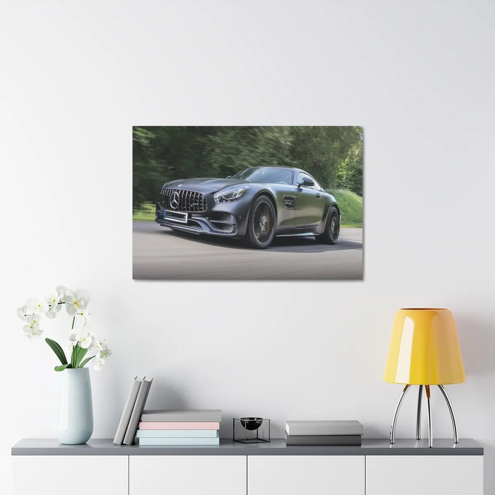 Tablou Canvas Mercedes GT AMG 120x80 cm