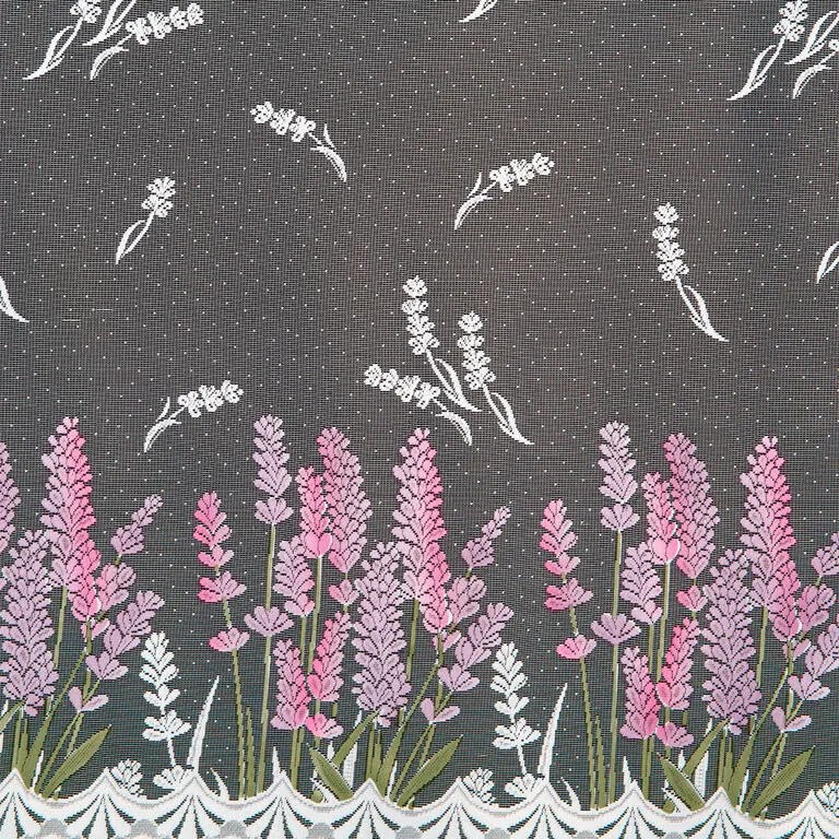 Perdea finisată din jacard MARIANA VIOLET 350 x 160 cm