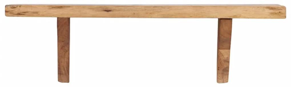 247927 vidaXL Rafturi de perete, 2 buc., 60x20x18 cm, lemn masiv de acacia