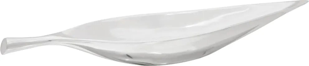 vidaXL Coș fructe Argintiu 60 x 15 x 8 cm Aluminiu