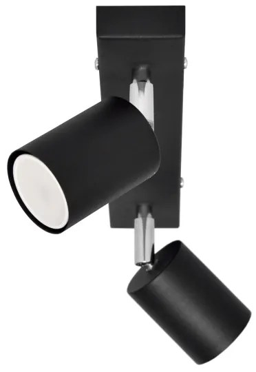 Spot LED TUNE 2xGU10/4,8W/230V negru