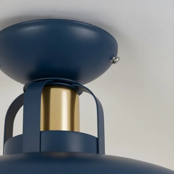 Lustră aplicată Brilagi FLAMENGO 1xE27/60W/230V albastru