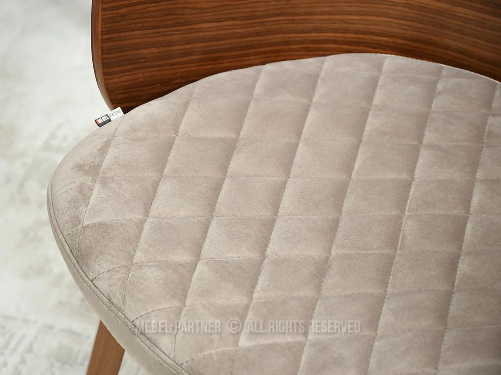 Scaun Aimee K (bej + nuc). 1110883