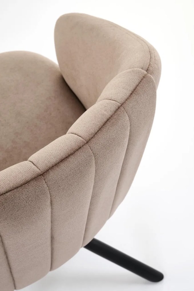 Scaun rotativ K533 stofa cappucino