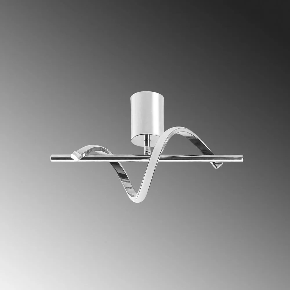 Plafonieră argintie LED ø 7 cm Likma – Opviq lights