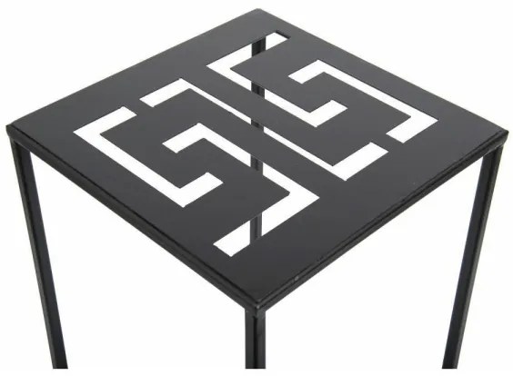 Suport pentru flori 60x24 cm, negru