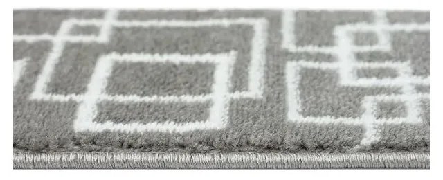 Covorașe pentru scări gri 13 buc. 22x73 cm Geometric – Mila Home