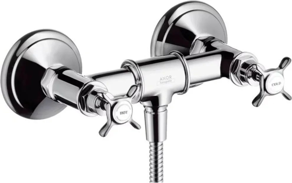 Baterie dus dubla comanda Hansgrohe Axor Montreux