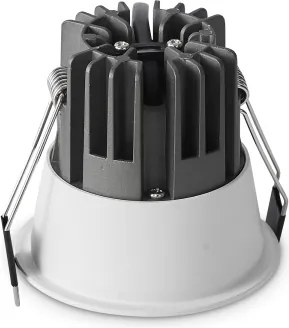 Ideal Lux - Spot încastrat LED GAME TRIM LED/11W/230V, Ø 8,5 cm, IP40, auriu/alb