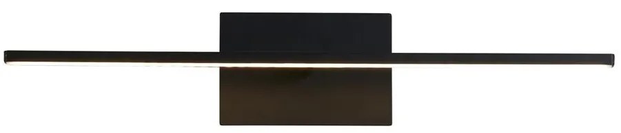 Aplica de perete LED pentru oglinda, tablou IP44 Amalfi, negru