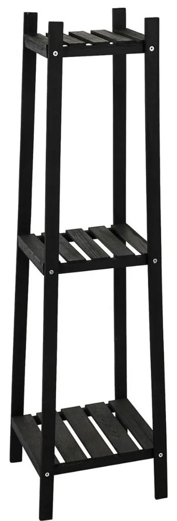 Raft din lemn pentru flori cu 3 polițe 30x108cm