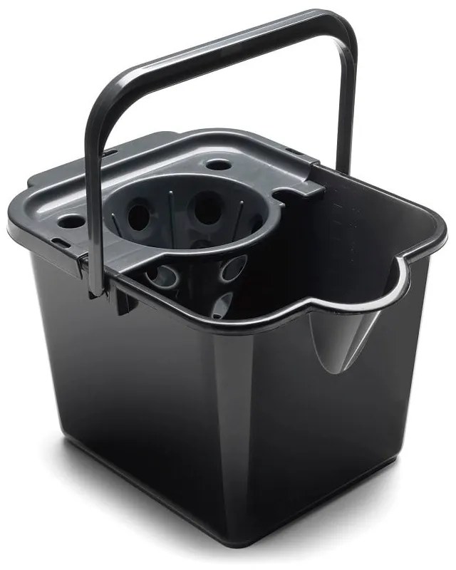 Găleată pentru mop Addis Pail &amp; Wringer, negru