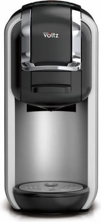 La mâna a doua: Espressor cu cafea macinata si capsule 8 in 1 Oliver Voltz OV51171J8R, 1450W, 0.6 L, 5 adaptoare, 19 bar, 7 lungimi de cafea, Negru/Argintiu