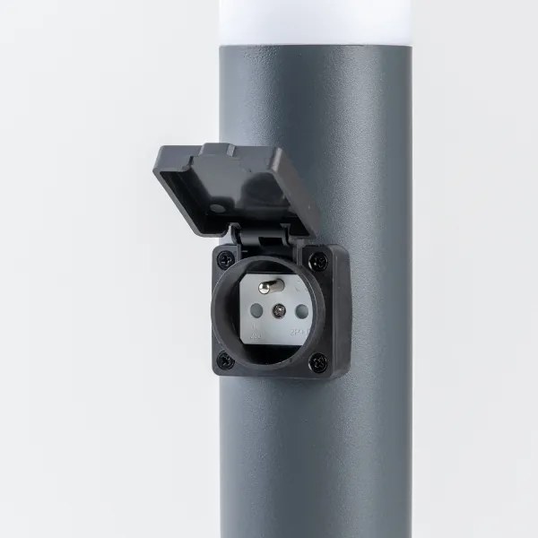 BRILAGI - Lampă LED de exterior cu portalampă ELIA 1xE27/7W/230V 4000K IP44 50 cm antracit