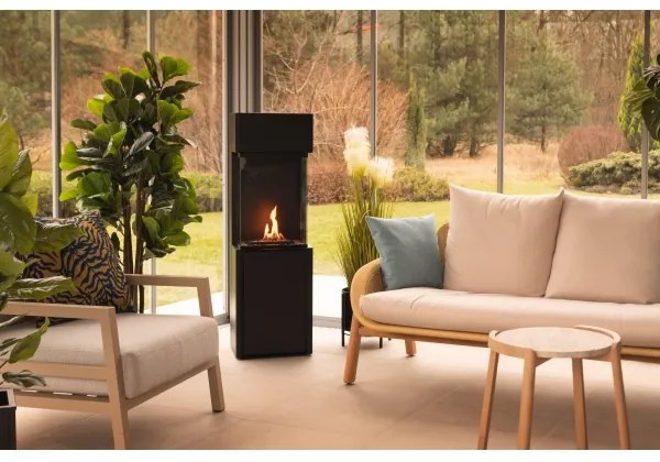 Șemineu BIO cu telecomandă Planika Arcticon BEV 126,2x40 cm 3,5kW