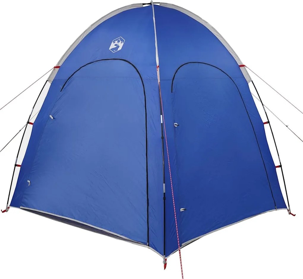 vidaXL Cort de piscină cu acoperiș Albastru Azur 366 x 305 x 231 cm