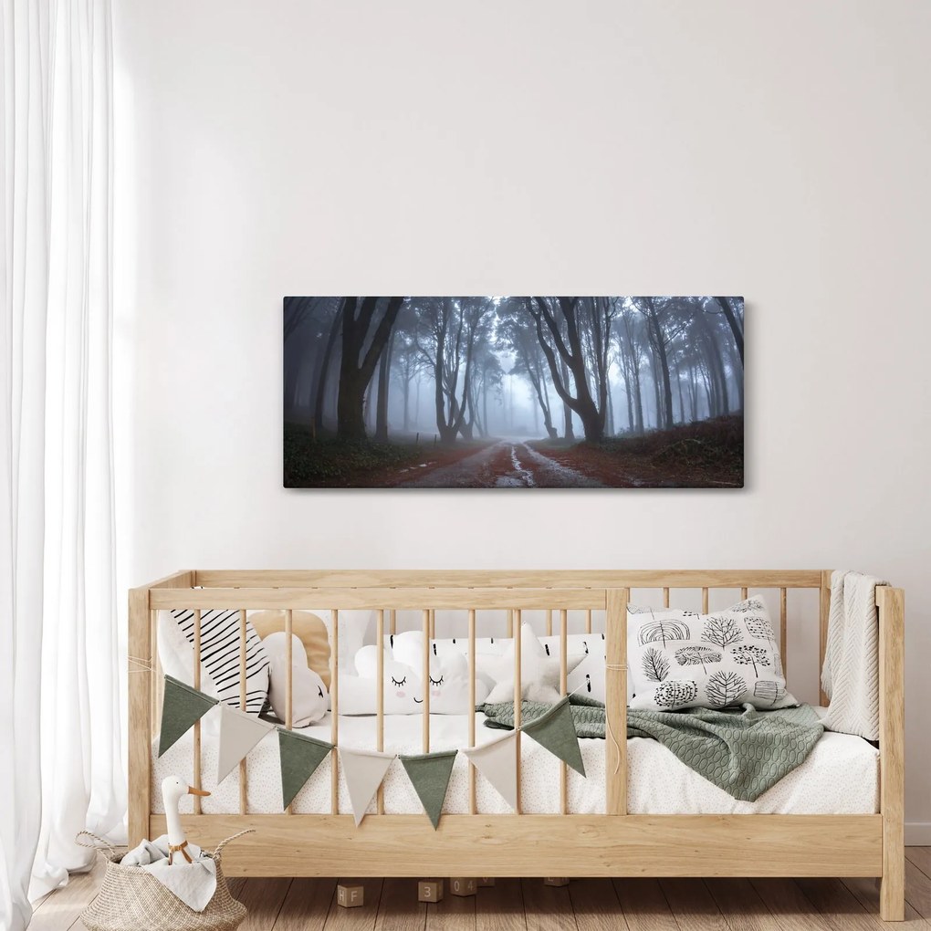 Tablou - Zi cu ploaie (120x50 cm)